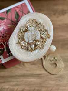 Compact <b>Resin</b> Clutch For Women With Stylish Design Durable Finish Perfect For Weddings And Cocktail Parties - Product Image 4