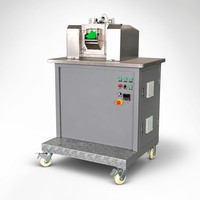 Machine de granulation de plastique à deux rouleaux pour ABS, PC, PA, nylon, composés plastiques techniques, mélange et granulation, test en laboratoire, CE ISO