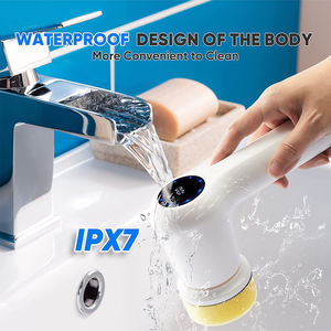 2024 Venta caliente de doble velocidad eléctrica cocina y bañera depurador 4 cabezales de limpieza Material PP de alta eficiencia para limpieza profunda - Product Image 5