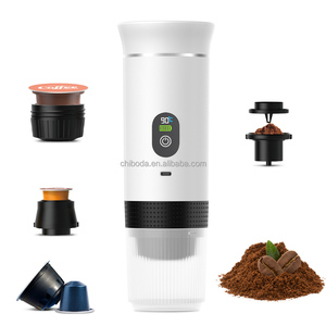 Macchina per <span class=keywords><strong>Espresso</strong></span> Portatile 3 in 1, 20 Bar, Autoriscaldante, USB-C, a Batteria, per Capsule e Caffè Macinato, Ideale per Camper, Viaggi, Campeggio, Ufficio - Product Image 1