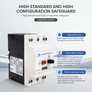 Thương hiệu mới từ 2 cực phổ C63 AC điện mini thu nhỏ GV2 và GV3 bảo vệ động cơ bộ phận ngắt mạch nhiệt - Product Image 4