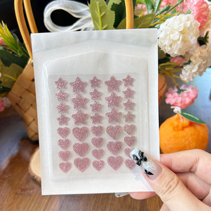 36 Cerotti Idrocolloidali a Forma di Stella Brillante per Brufoli sul Viso, Cerotti Carini a Cuore per Punti Neri - Product Image 2