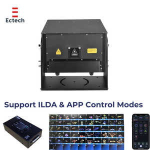 Equipo de Producción de Eventos de Alta Gama, Sistema Láser de Alta Potencia RGB a Todo Color, Sky Write de 40w IP65, Láser para Exteriores - Product Image 2