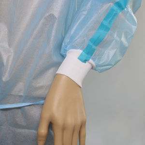 Robe d'isolation chirurgicale jetable, biodégradable, personnalisée, professionnelle, de haute qualité, pour hôpital - Product Image 3