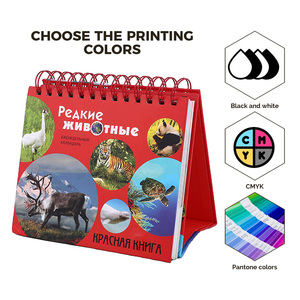 Nhà máy tùy chỉnh bán buôn 2026 hàng ngày lịch bàn thiết kế mới cá nhân đứng lật xoắn ốc ràng buộc tùy chỉnh màu sắc tùy chỉnh lịch - Product Image 5