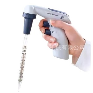 Pipette électrique Accu-jet Pro 26350 réglable pour usage en laboratoire, en plastique blanc - Product Image 1
