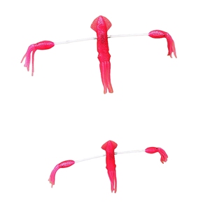 Yousya Bird Octopus Squid Trolling Lure Set Spread Bar con bolsa de almacenamiento práctica de pesca Mahi Tuna <span class=keywords><strong>Marlin</strong></span> - Product Image 5