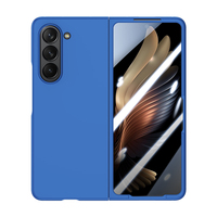 Casing HP Lipat Matte PC Full Cover Kaca Depan Laris untuk Samsung Galaxy Z Fold 5 5G