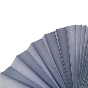 Durevole con tessuto pieghettato in film di alluminio poliestere resistente ai raggi UV per tessuti per tende di lusso per la casa - Product Image 4