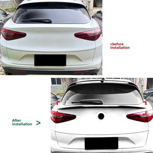 Spoiler posteriore esterno <span class=keywords><strong>Spider</strong></span> Sportback 2017 ABS Mid-Wing con modifica transfrontaliera del ponte - Product Image 5