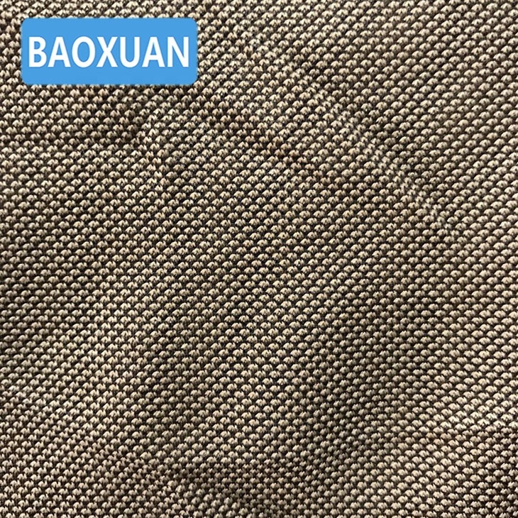Shaoxing textile le plus populaire pas cher forte fantaisie tricot polyester tissu piqué