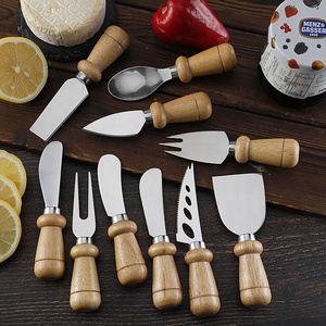 스테인레스 스틸 작은 치즈 도구 버터 스프레드 간장 토스트 포크 과일 나이프 매일 사용 - Product Image 4