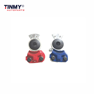 Nuovi Componenti Freno Tinmy, Doppia <span class=keywords><strong>Testa</strong></span> Rossa e Blu in Acciaio 3/8'' NPT per Servizio di Emergenza Rimorchi e Camion - Product Image 5