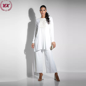 <span class=keywords><strong>Vestiti</strong></span> all'ingrosso della <span class=keywords><strong>turchia</strong></span> 2022 ultimo stile semplice camicetta araba a maniche lunghe elegante Top musulmano abbigliamento islamico a Dubai - Product Image 3