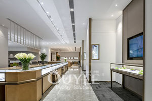 Moderno Lujo Decoración Joyería Sala de exposición Mostrador Diseño Interior Vitrina Joyería Vitrina - Product Image 5