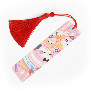 Promotional Custom Anime Printing LOGO Bookmark Eco-Friendly Bone China Bookmark Cultural Gift