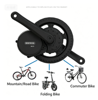 Kit moteur central Bafang BBSHD 1000W 48V/52V - Kit de conversion E-Bike à couple élevé pour VTT et améliorations de vélos DIY