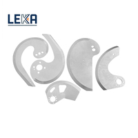 Lames en acier inoxydable de qualité supérieure LEKA, lames personnalisées pour machines alimentaires, couteau rond, lames dentelées, couteau pour machines alimentaires