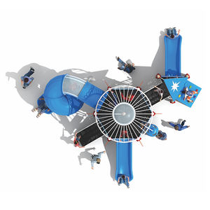 Factory Outlets Área de juegos Niños Preescolar <span class=keywords><strong>Jardín</strong></span> Escuela Pequeños toboganes Columpio Niños Equipo de juegos al aire libre - Product Image 4