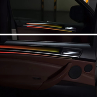 Premium LED-Ambientebeleuchtungsformen passend für BMW X5 2008-2013, 22 LEDs, Beleuchtung für Staufach und Fußraum, 3 Jahre Garantie