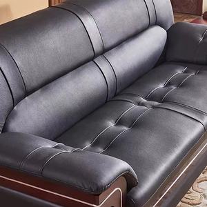 Holzrahmen modular leicht luxus leder gute qualität bequem modern heim teilbare büromöbel wohnzimmer sofas - Product Image 4