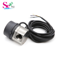 Débitmètre diesel BT01ZATS à prix d'usine, G3/4'' 304SUS, port femelle avec écran LCD OEM, RS485, capteur de débitmètre à turbine numérique pour carburant