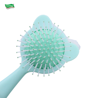 Brosse à cheveux à coussin d'air souple, antistatique, pour masser le cuir chevelu, démêler et lisser, confortable pour une utilisation à domicile sur cheveux secs ou mouillés