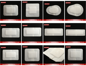 高吸収性自己接着性ガーゼ医療用創傷ドレッシング用滲出性創傷 - Product Image 6