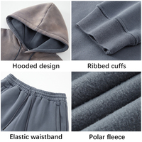 Ensemble de sweat-shirts pour hommes, fabricant de vêtements pour hommes, sweat-shirts en coton, ensembles de pantalons de survêtement, jogging pour hommes, survêtement uni, sweat-shirts, survêtements