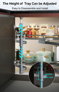 Accessoires de <span class=keywords><strong>cuisine</strong></span> HNOSS, design moderne, coin magique, tiroir coulissant intérieur, tiroir coulissant <span class=keywords><strong>d</strong></span>'<span class=keywords><strong>angle</strong></span> - Product Image 6