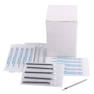 <span class=keywords><strong>Agujas</strong></span> <span class=keywords><strong>de</strong></span> Tatuaje Desechables Esterilizadas 14G 16G 18G 20G, Herramientas Estériles <span class=keywords><strong>de</strong></span> Acero Quirúrgico para Oreja, Nariz, Labio, Lengua, Pezón, Ombligo, con Certificación CE - Product Image 2