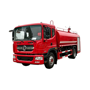 Camion de lutte contre l'incendie Dongfeng durable de 10 m³ avec lance à eau, camion de pompiers d'urgence pour la communauté - Product Image 1