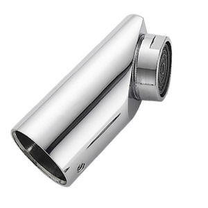 Aérateur de bec de robinet de cuisine moderne, rotatif à 360°, en laiton et plastique, avec filtre et écran, design polyvalent - Product Image 1