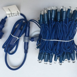 ไฟเส้น LED กันน้ำเกรดเชิงพาณิชย์ IP44 สีวอร์มไวท์ 10 เมตร สาย PVC สีน้ำเงิน แกนทองแดงแท้ ได้รับการรับรองมาตรฐาน CE เชื่อมต่อได้ - Product Image 1