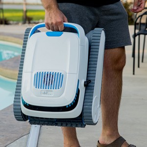 <span class=keywords><strong>Robot</strong></span> <span class=keywords><strong>Limpiafondos</strong></span> de <span class=keywords><strong>Piscina</strong></span> Inalámbrico AIRROBO TBPC20, Ecológico y de Alta Eficiencia para Piscinas Comerciales con Revestimiento de PVC - Product Image 5