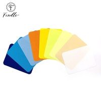 Rectangle Diverses couleurs unies Patch en tissu sergé pour réparer le trou dans les vêtements Pantalon Coude Genou Patchs