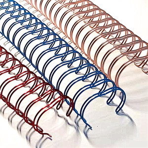 Распродажа, розовое золото, двойная петля, спиральная проволока, двойное кольцо, проволока для ноутбука - Product Image 3