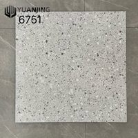 Carreaux de porcelaine de qualité supérieure 600x600 mm, finition mate, effet marbre, carreaux modernes en terrazzo, carreaux de sol pour salon et salle de bain