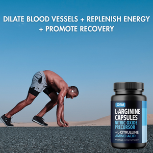 Cápsulas de L-Citrulina OEM/ODM para Adultos, 3000mg, <span class=keywords><strong>Pre</strong></span>, Post e Intra Entrenamiento - Product Image 4