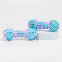 Os à mâcher de luxe écologique en forme d'os, très résistant, en caoutchouc TPR de haute qualité, sûr pour les chiens, pour usage intérieur/extérieur – Vente chaude