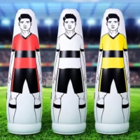 Logo personnalisé Portable coup franc gobelet gonflable mur gonflable Football formation factice boxe formation factice