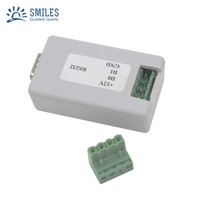 Convertidor bidireccional Wiegand 26/34 a RS232, material ABS compatible con puerto serie virtual para sistema Windows/Android/Linux