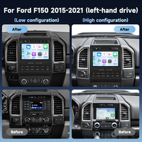 Podofo 9'' 4+64G Autoradio pour Ford F150 2015-2021, autoradio, Carplay/Android Auto sans fil, WiFi, GPS, vente en gros OEM ODM