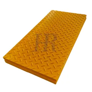 4x8 Ft Anti UV Resistance Plastic Construction Temporary Access Excavator Ground Protection Road Mat