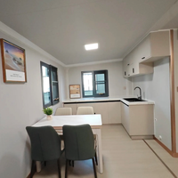 Casa Móvil de Instalación Rápida, Casa Contenedor Expandible de 20 pies/40 pies con Cocina, Dormitorio, Sala de Estar, Diseño Arquitectónico Prefabricado