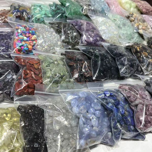 Toplu toptan 100g torba kaya doğal kristal eskitme taş kristal çakıl cips şifa eskitme taşlar - Product Image 4