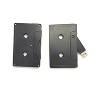 Usine USB de vente en gros de cassette haute vitesse personnalisée en forme de cassette USB 2.0 Memory Stick Usb Flash Thumb Drive avec logo