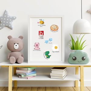 แม่เหล็กติดตู้เย็นแม่เหล็กติดตู้เย็นสร้างแรงบันดาลใจน่ารัก - Product Image 4