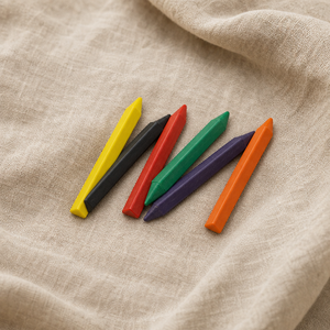 Pennarelli a Cera Fluorescenti Jinyan, Set di 6 Colori Vibranti, 8cm, Non Cancellabili, Alta Sensibilità - Product Image 3