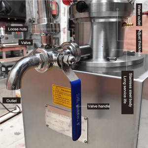 Machine de production de pâte d'arachide de différentes capacités, moulin colloïdal, machine électrique de fabrication de beurre d'arachide - Product Image 3